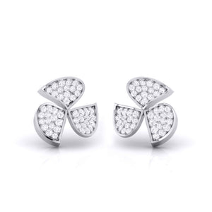 Platinum Diamond Earrings JL PT E MST 34