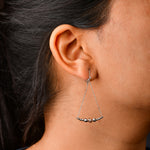 Load image into Gallery viewer, Japanese Platinum Earrings with Rose Gold for Women JL PT E 279

