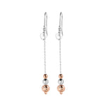 Load image into Gallery viewer, Japanese Platinum Earrings with Rose Gold for Women JL PT E 277   Jewelove.US
