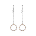 Load image into Gallery viewer, Japanese Platinum Earrings with Rose Gold for Women JL PT E 280   Jewelove.US
