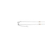 Load image into Gallery viewer, Japanese Platinum Rose Gold Chain for Women JL PT CH 1048
