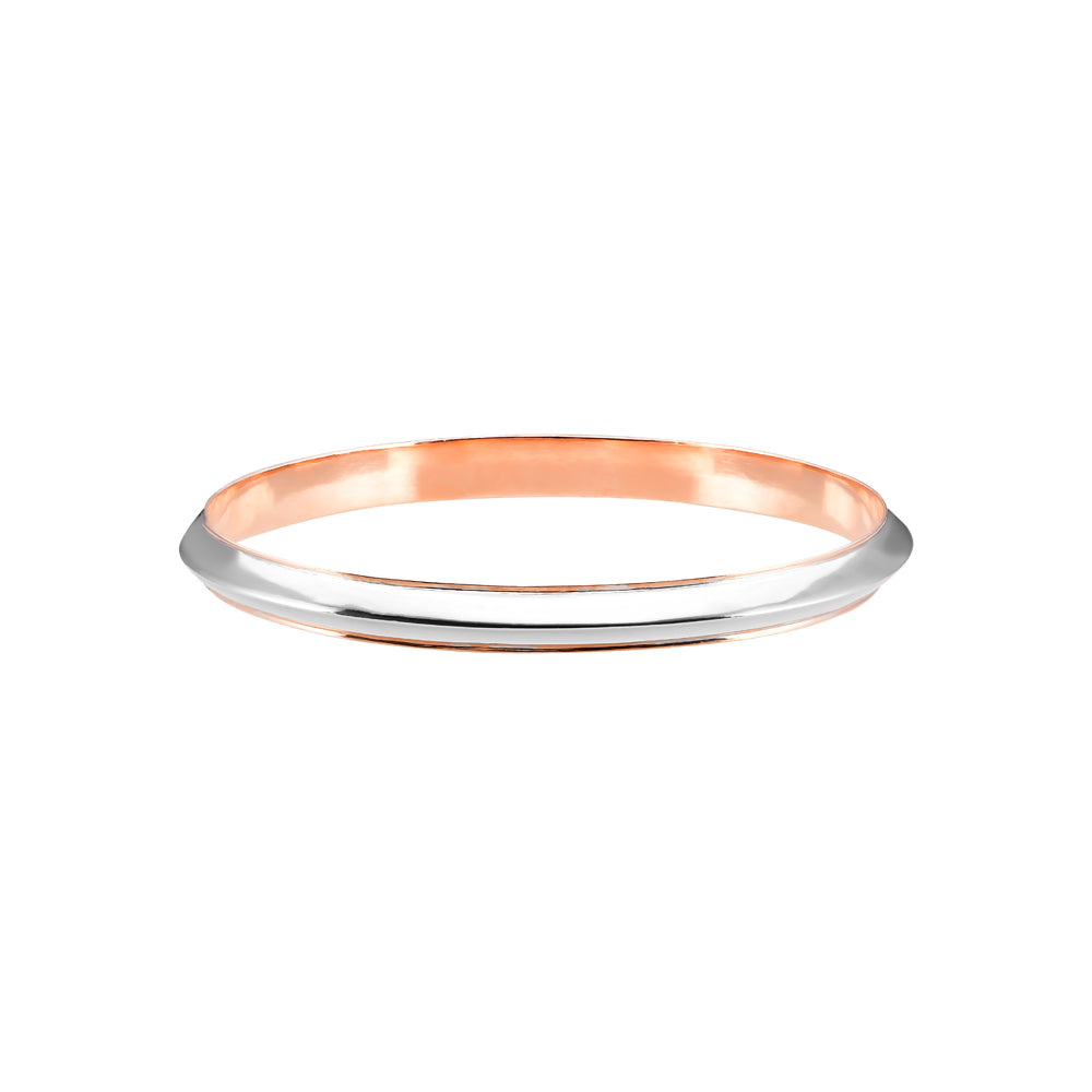 Platinum Kada with Rose Gold JL PTB 761   Jewelove.US