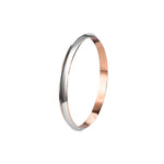 Load image into Gallery viewer, Platinum Kada with Rose Gold JL PTB 761   Jewelove.US
