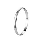 Load image into Gallery viewer, Platinum Kada for Men with Center Slightly Raised JL PTB 762   Jewelove.US
