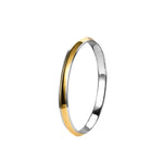 Load image into Gallery viewer, Platinum &amp; Yellow Gold Fusion Kada for Men JL PTB 766
