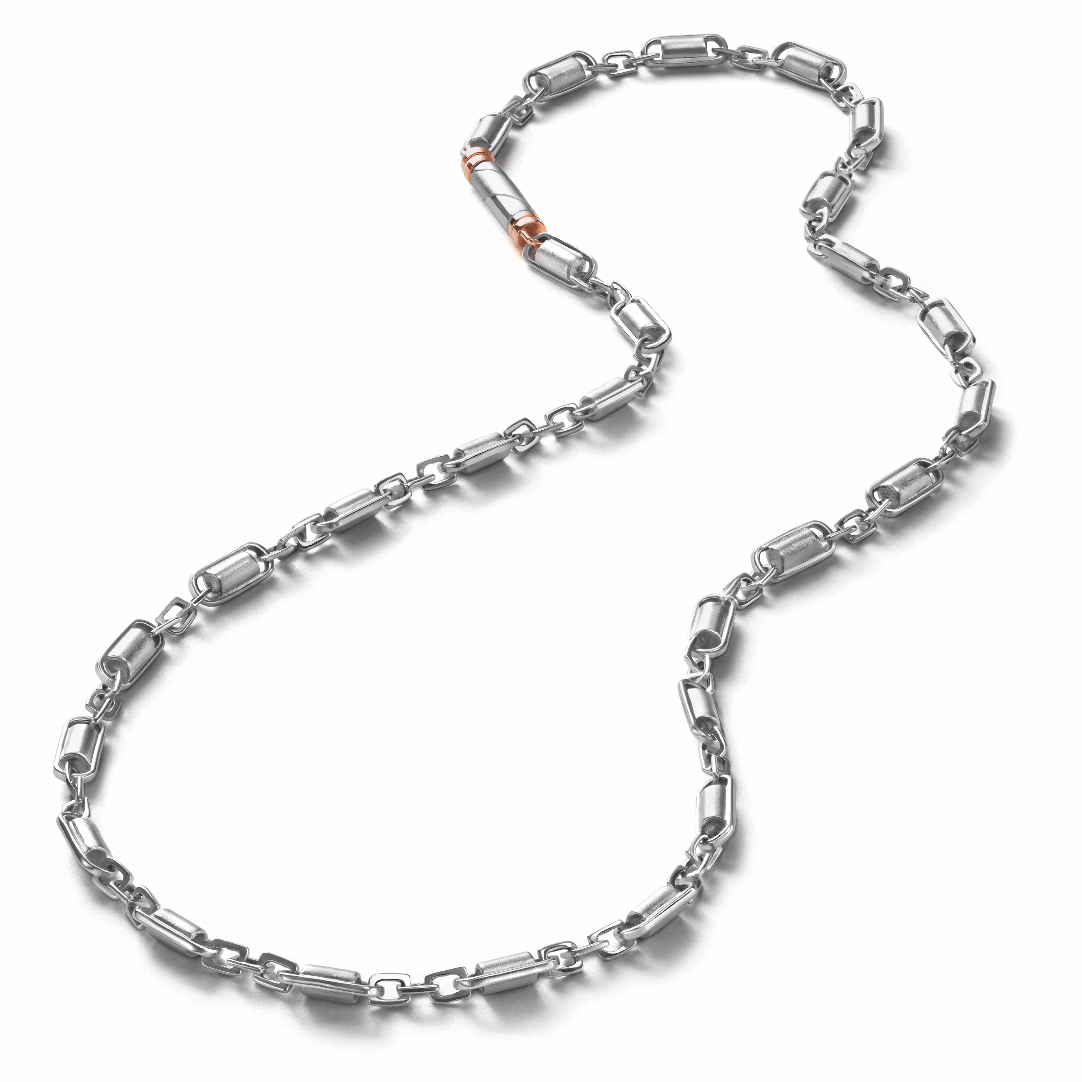 Men of Platinum Designer Linked Chain for Men JL PT 762