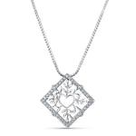 Load image into Gallery viewer, Diamond Platinum Pendant for Women with a Heart JL PT P 218
