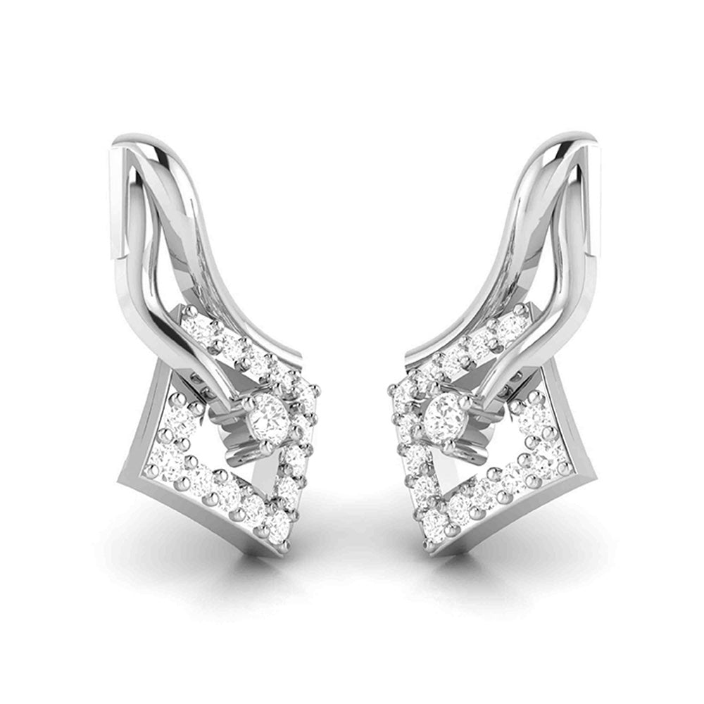 Beautiful Platinum with Diamond Pendant Set  for Women JL PT P 2421  Earrings Jewelove.US