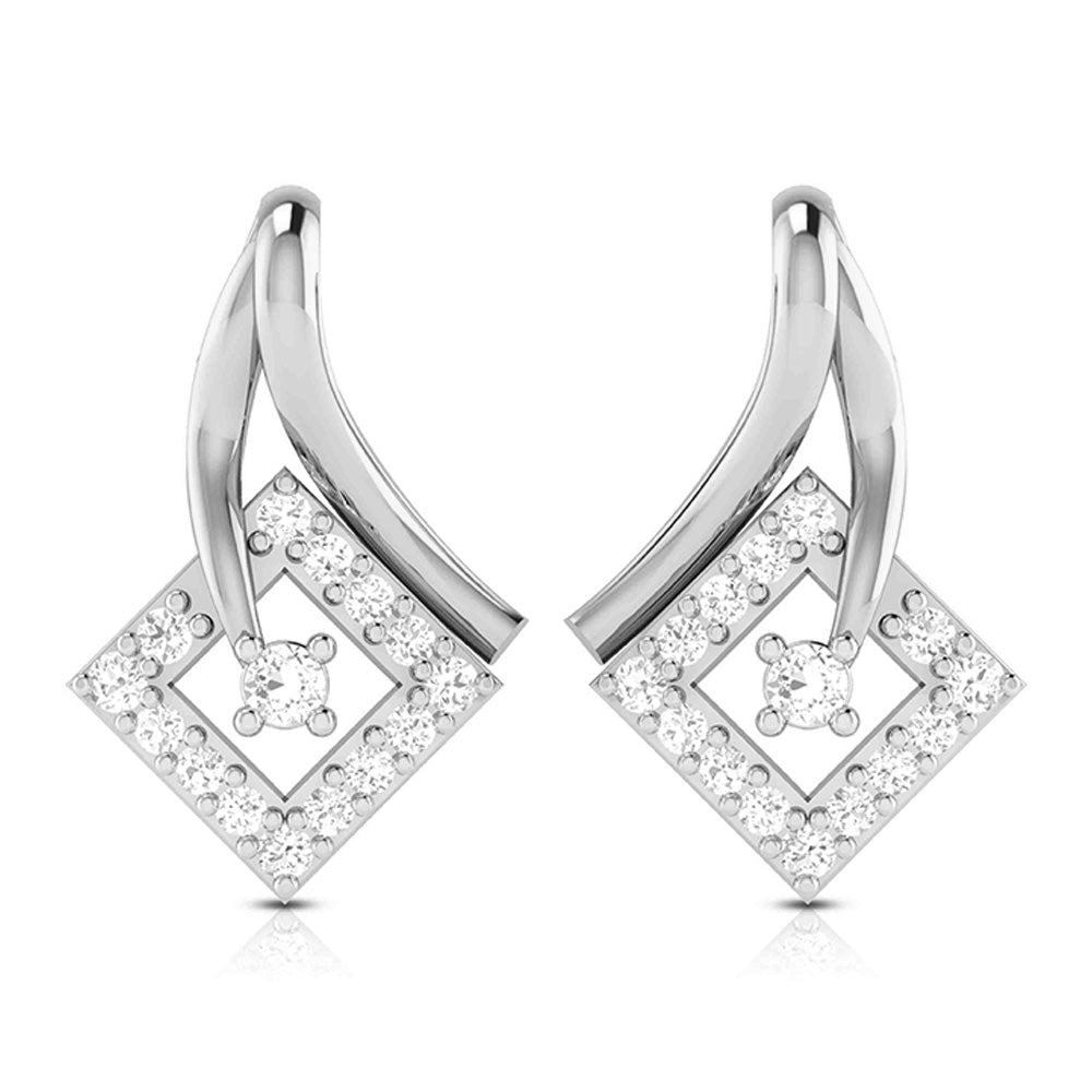 Beautiful Platinum with Diamond Pendant Set  for Women JL PT P 2421