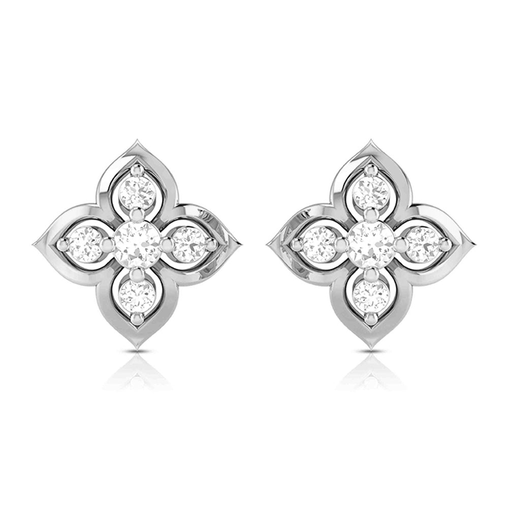 Beautiful Platinum with Diamond Pendant Set for Women JL PT P 2424  Earrings Jewelove.US