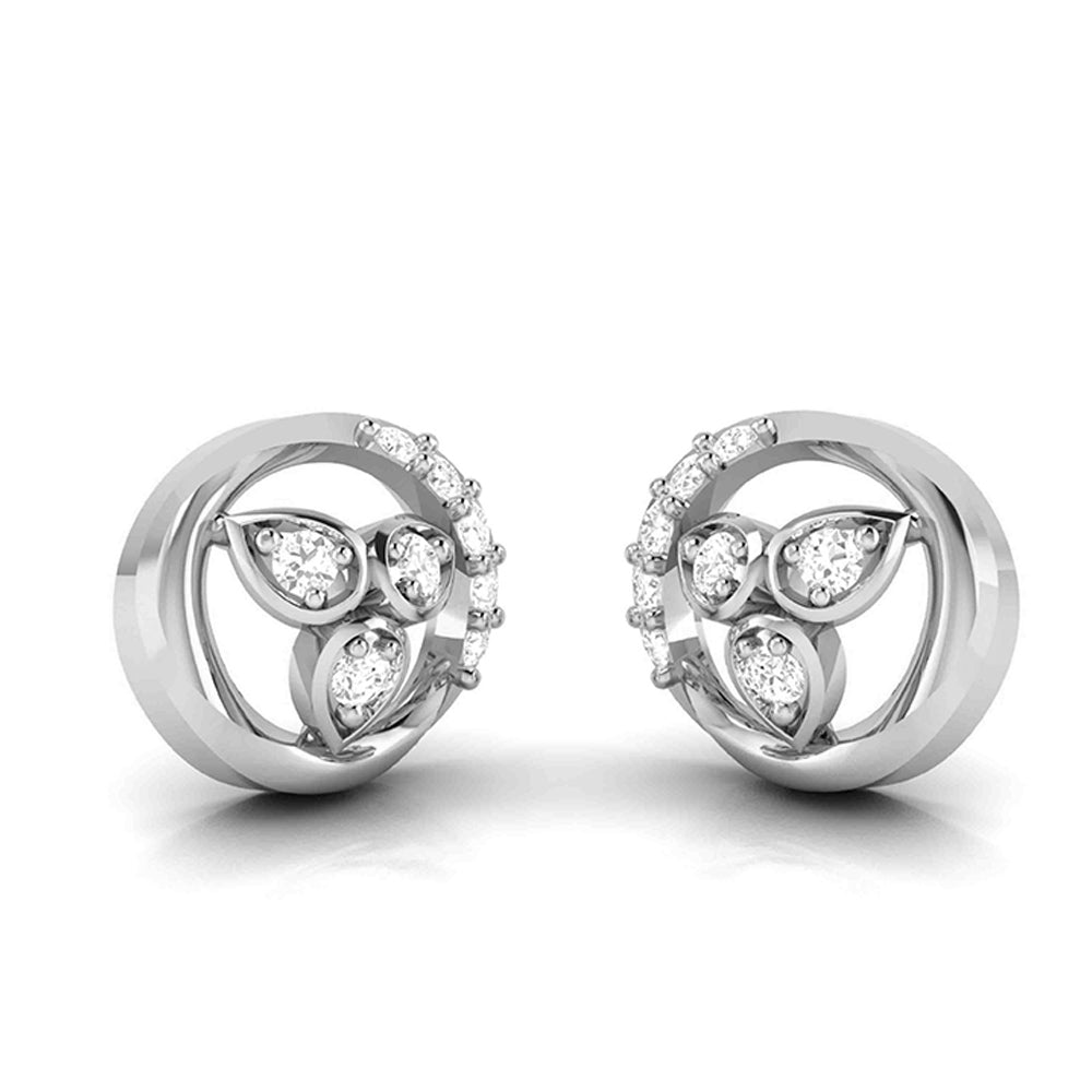 Beautiful Platinum with Diamond Pendant Set for Women JL PT P 2426