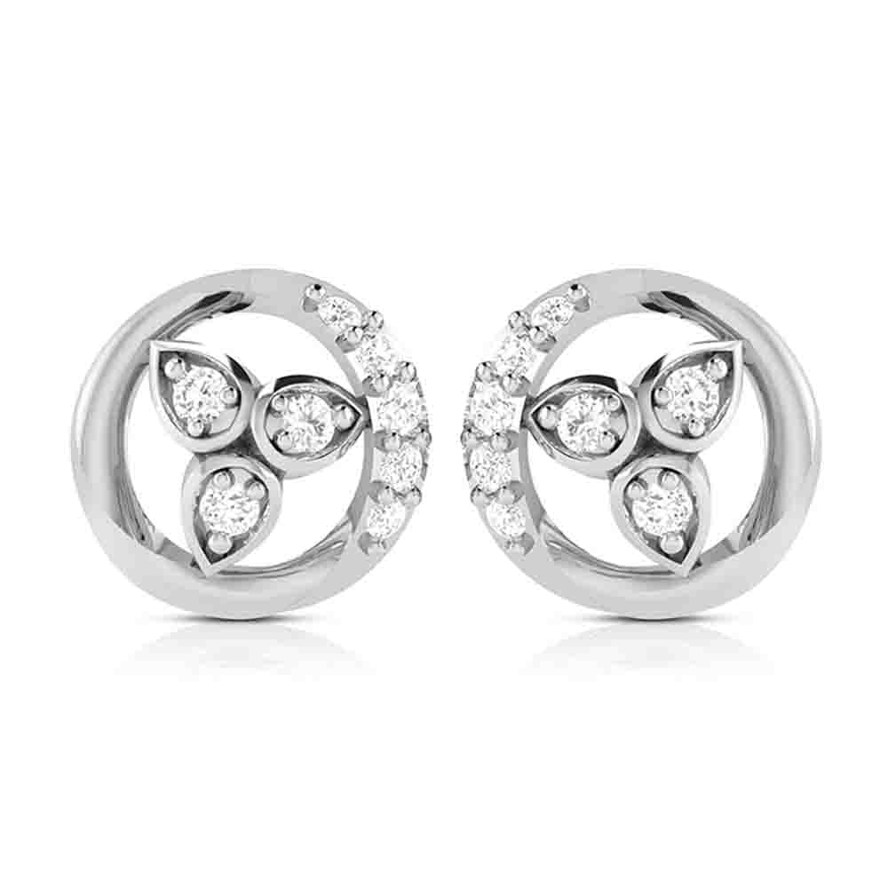 Beautiful Platinum with Diamond Pendant Set for Women JL PT P 2426  Earrings Jewelove.US