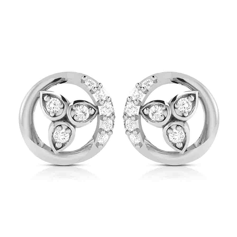 Beautiful Platinum with Diamond Pendant Set for Women JL PT P 2426