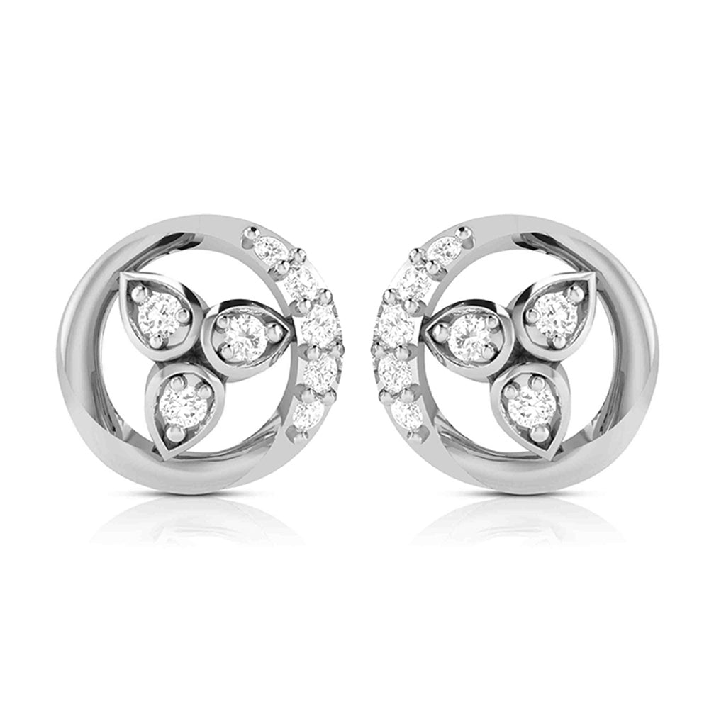 Beautiful Platinum with Diamond Pendant Set for Women JL PT P 2426