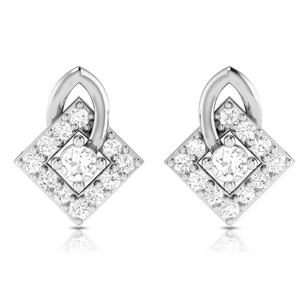 Beautiful Platinum with Diamond Pendant Set for Women JL PT P 2428  Earrings Jewelove.US