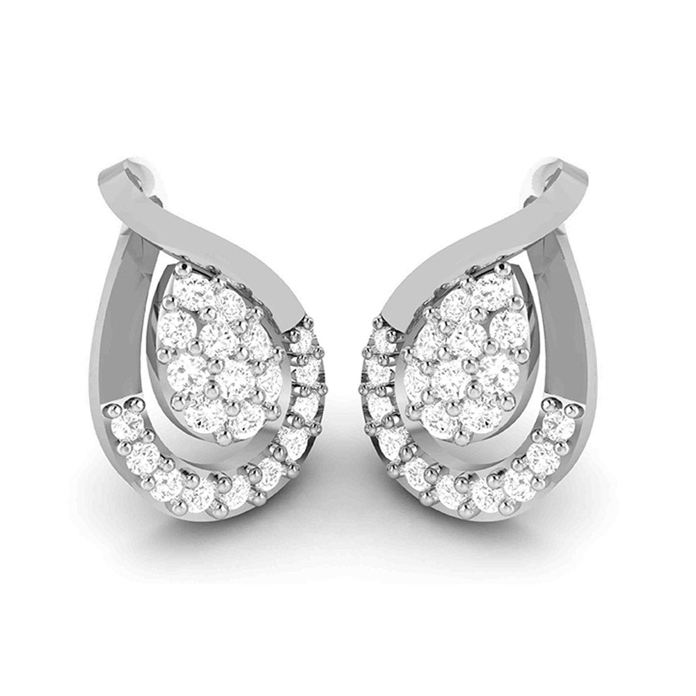 Platinum with Diamond Pendant Set for Women JL PT P 2429
