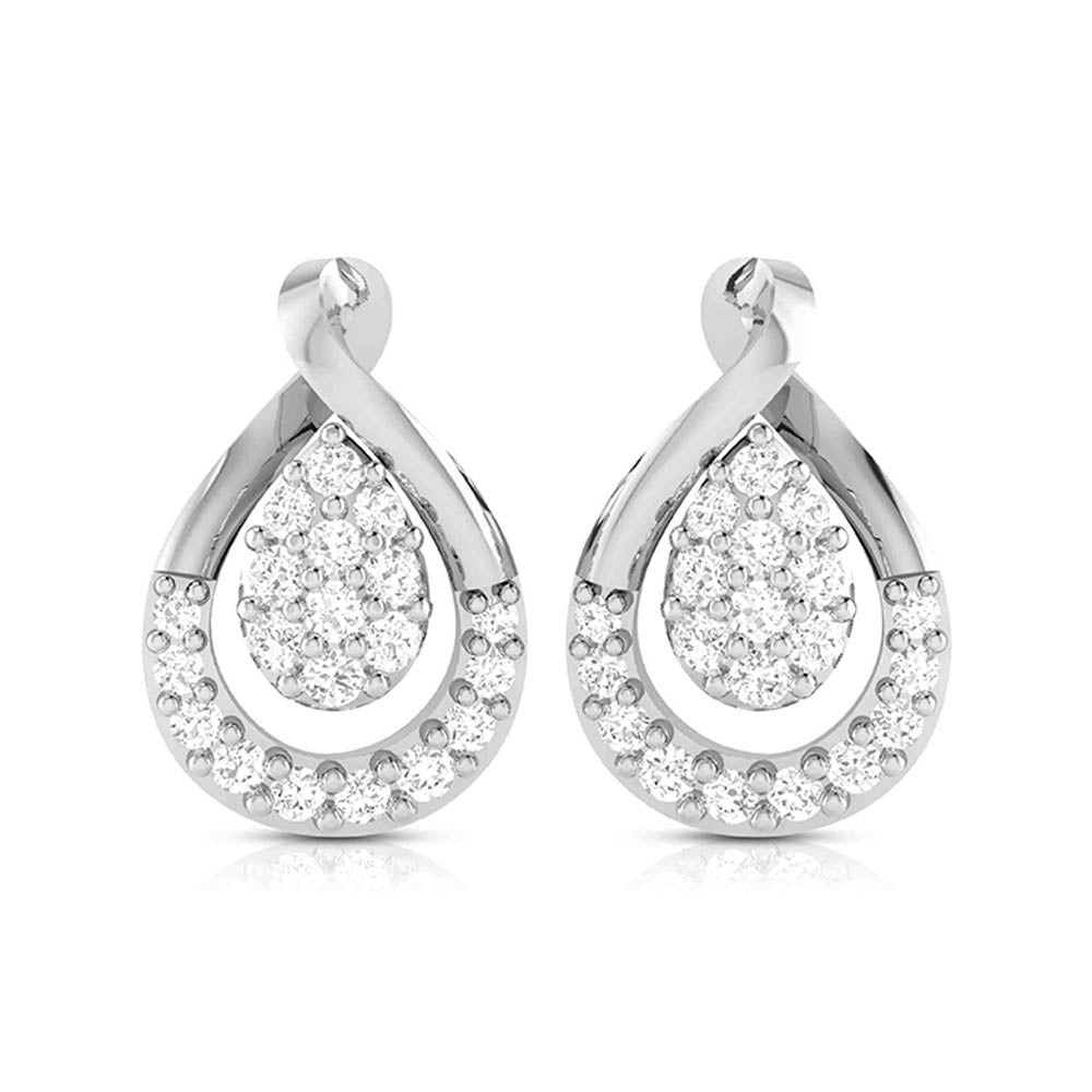 Platinum with Diamond Pendant Set for Women JL PT P 2429