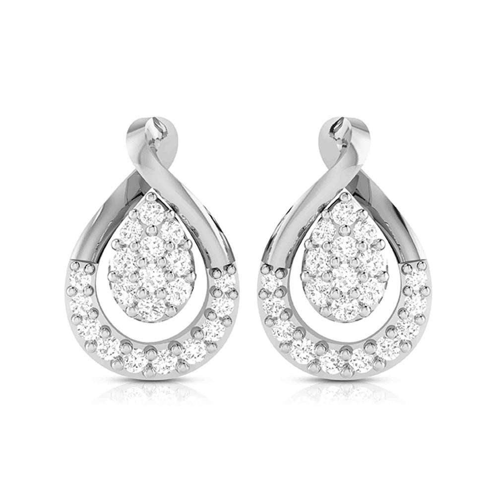 Platinum with Diamond Pendant Set for Women JL PT P 2429