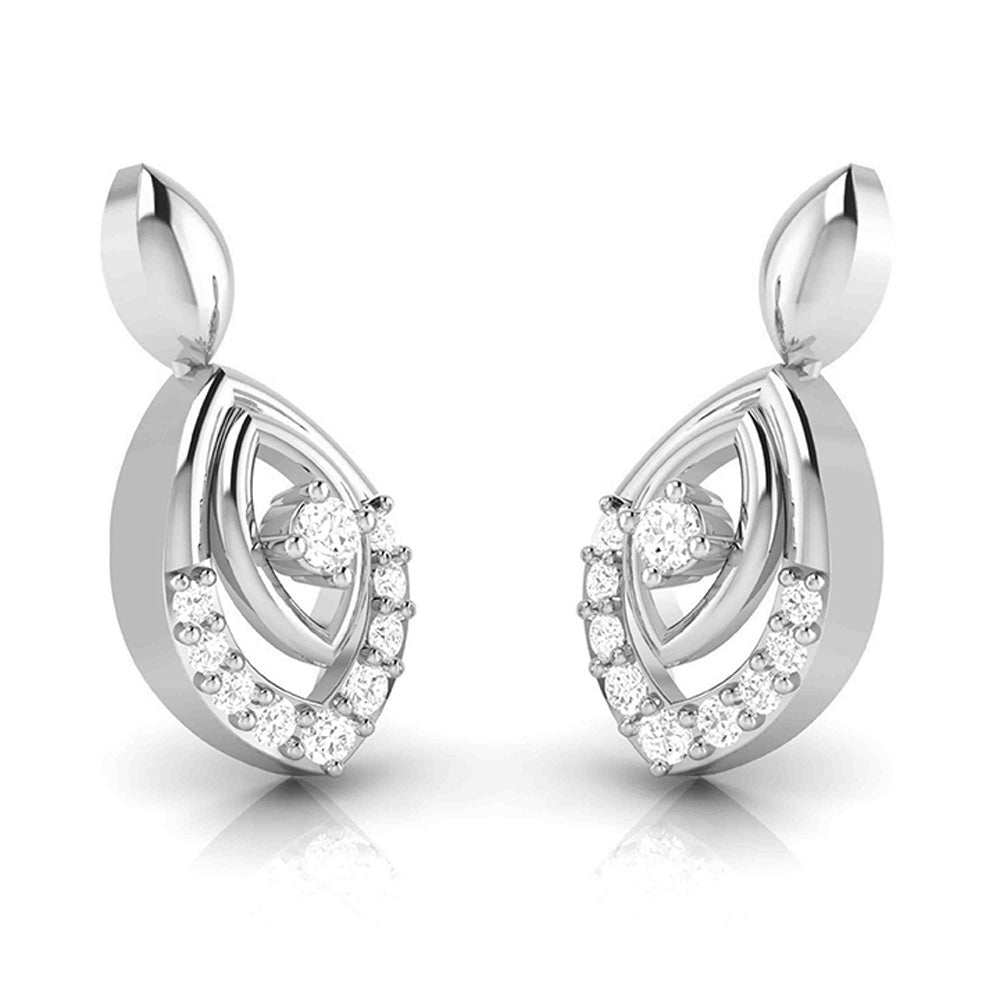 Platinum with Diamond Pendant Set for Women JL PT P 2433