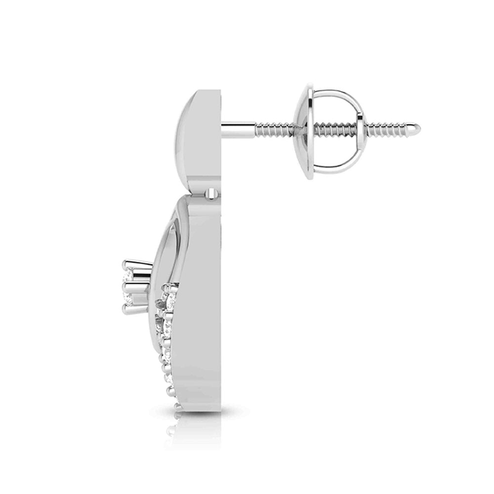 Platinum with Diamond Pendant Set for Women JL PT P 2433