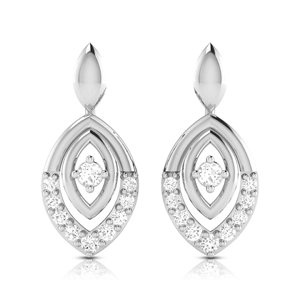 Platinum with Diamond Pendant Set for Women JL PT P 2433