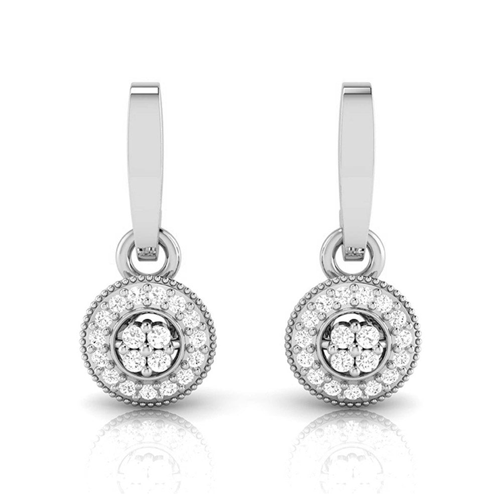 Platinum with Diamond Pendant Set for Women JL PT P 2436