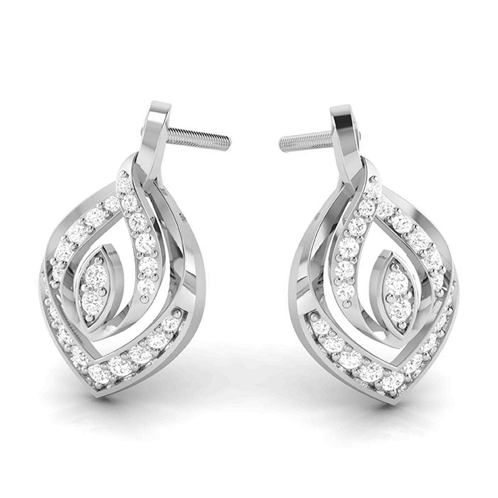 Beautiful Platinum with Diamond Pendant Set  JL PT P 2440   Jewelove.US