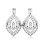 Load image into Gallery viewer, Beautiful Platinum with Diamond Pendant Set  JL PT P 2440  Earrings Jewelove.US
