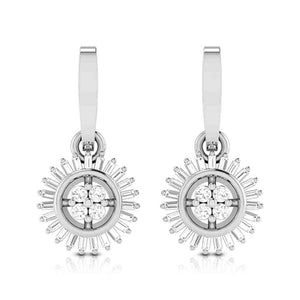 Platinum with Diamond Pendant Set for Women JL PT P 2442