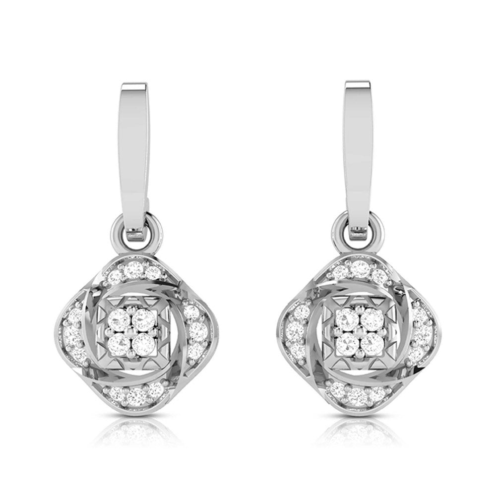 Platinum with Diamond Pendant Set for Women JL PT P 2443