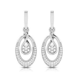 Platinum with Diamond Pendant Set for Women JL PT P 2444