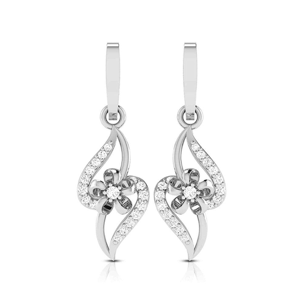Platinum with Diamond Pendant Set for Women JL PT P 2446  Earrings Jewelove.US