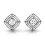 Load image into Gallery viewer, Platinum with Diamond Pendant Set for Women JL PT P 2447  Earrings Jewelove.US
