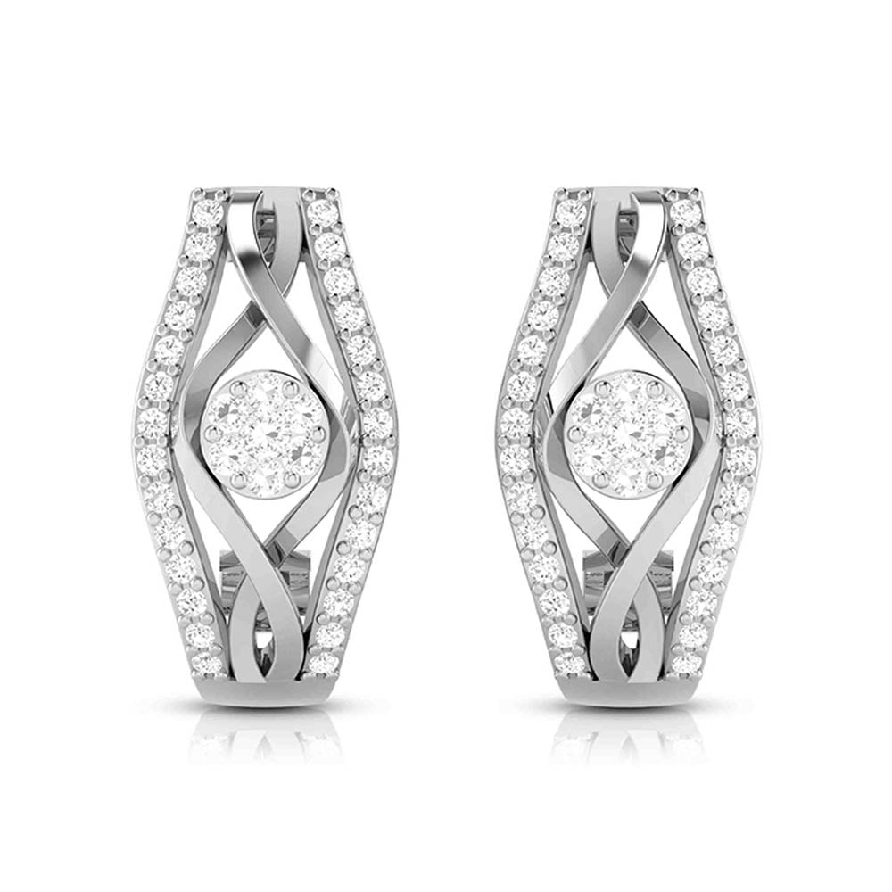 Platinum with Diamond Pendant Set for Women JL PT P 2450  Earrings Jewelove.US