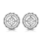 Load image into Gallery viewer, Beautiful Platinum with Diamond Pendant Set for Women JL PT P 2451  Earrings Jewelove.US
