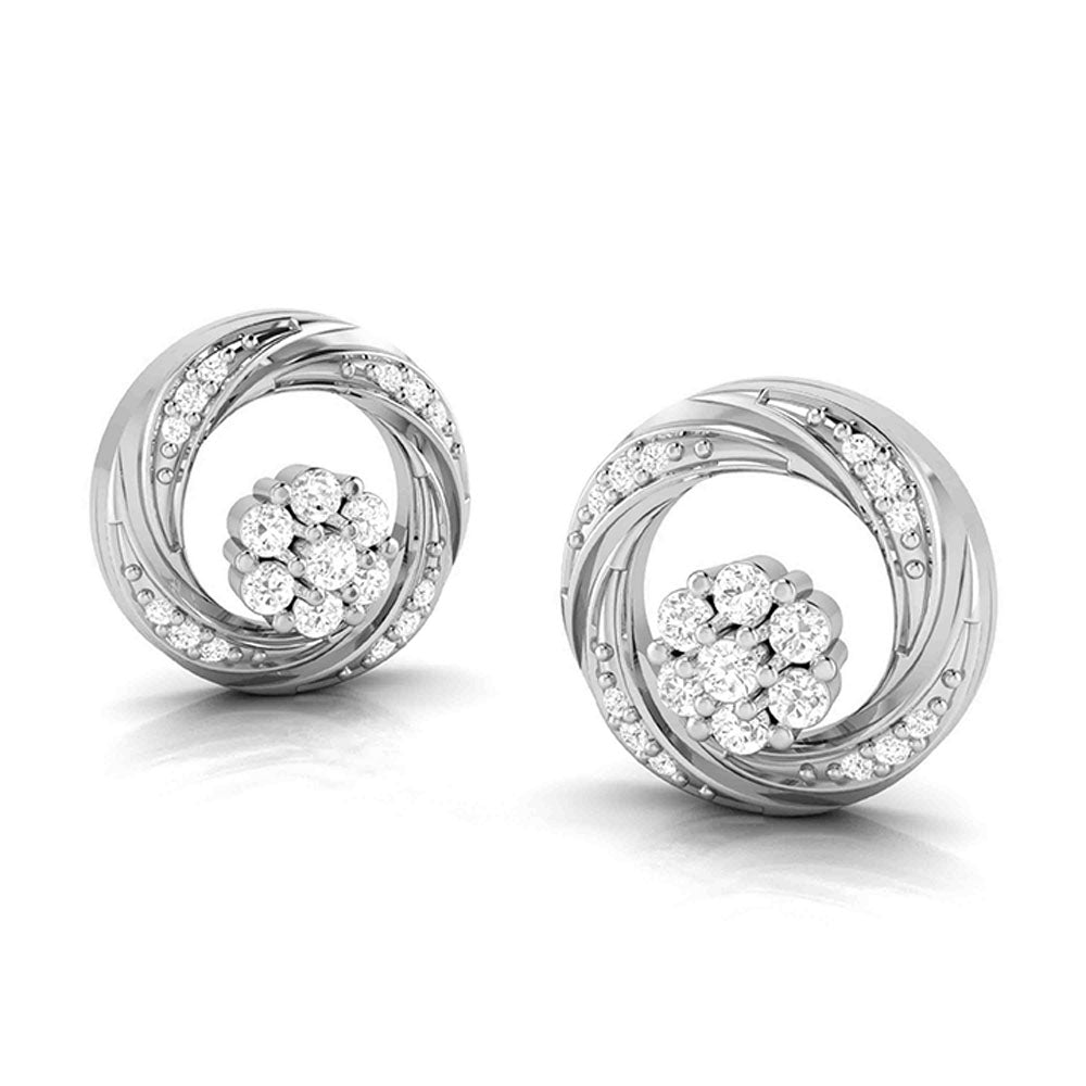 Platinum with Diamond Pendant Set for Women JL PT P 2452