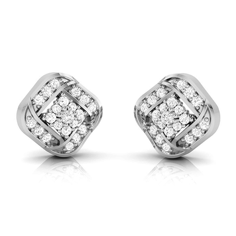 Platinum with Diamond Pendant Set for Women JL PT P 2455