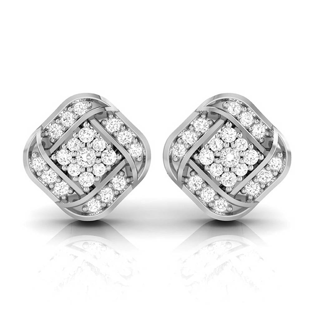 Platinum with Diamond Pendant Set for Women JL PT P 2455