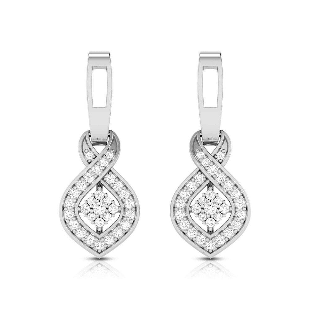 Platinum with Diamond Pendant Set for Women JL PT P 2460  Earrings Jewelove.US