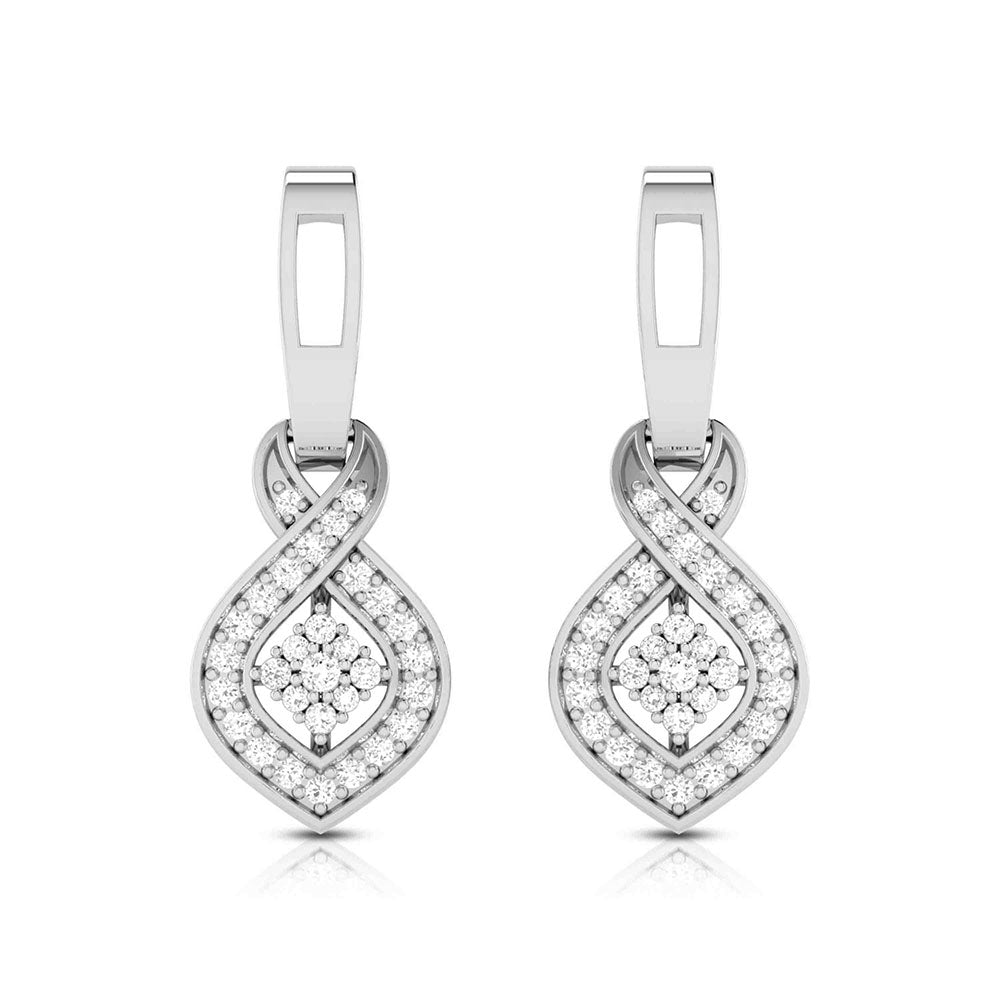 Platinum with Diamond Pendant Set for Women JL PT P 2460  Earrings Jewelove.US