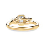 Load image into Gallery viewer, 70cts. Emerald Cut Solitaire Diamond Accents 18K Yellow Gold Ring JL AU 1232Y-B   Jewelove.US
