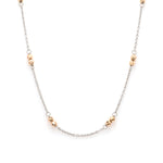 Load image into Gallery viewer, Japanese Platinum Rose Gold Chain for Women JL PT CH 1048   Jewelove.US
