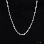 Load image into Gallery viewer, 2.3mm Cordell Platinum Rope Chain JL PT CH 903   Jewelove.US
