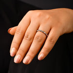 Load image into Gallery viewer, Flexible Platinum Ring with Diamond Cut Balls JL PT 961   Jewelove.US
