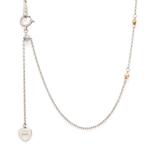 Japanese Platinum Rose Gold Chain JL PT CH 1052   Jewelove.US