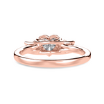 Load image into Gallery viewer, 70-Pointer Heart Cut Solitaire Diamond Accents 18K Rose Gold Ring JL AU 1233R-B   Jewelove.US
