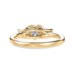 Load image into Gallery viewer, 70-Pointer Heart Cut Solitaire Diamond Accents 18K Yellow Gold Ring JL AU 1233Y-B   Jewelove.US
