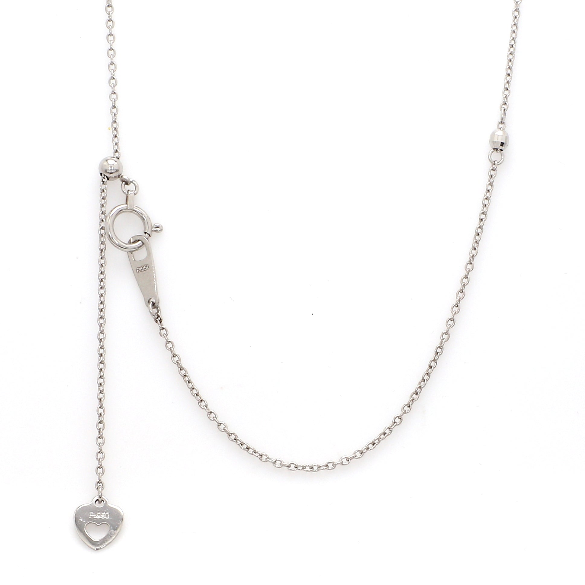 Japanese Platinum Chain for Women JL PT CH 1050   Jewelove.US