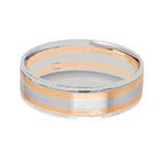 Load image into Gallery viewer, Platinum Rose Gold Ring for Men JL PT 1102
