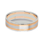 Load image into Gallery viewer, Platinum Rose Gold Ring for Men JL PT 1102   Jewelove.US
